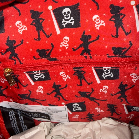 Disney Loungefly Peter Pan Mini Backpack - Picture 4 of 4